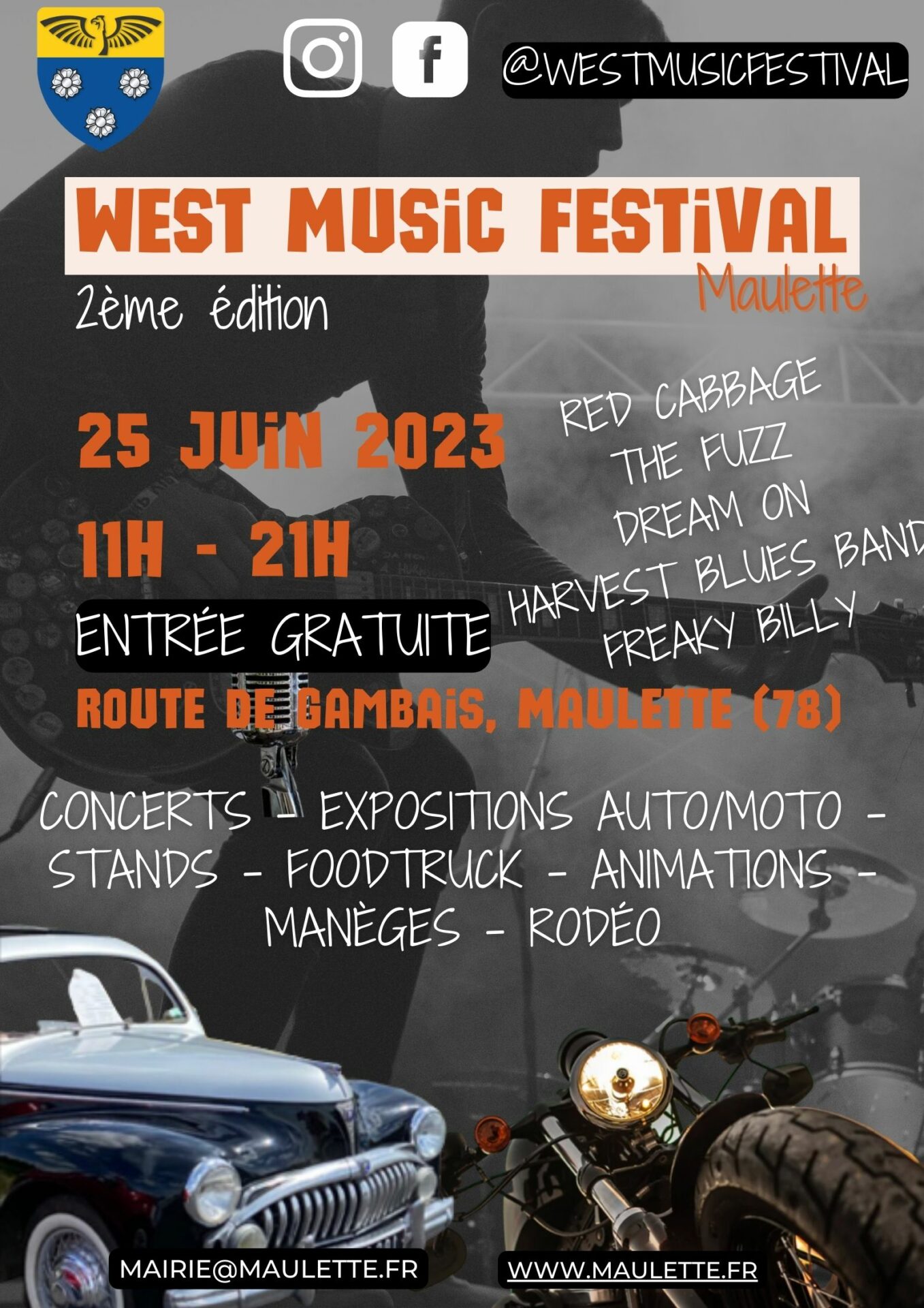 WEST MUSIC FESTIVAL – MAULETTE 25 juin 2023