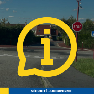SÉCURITÉ – URBANISME : Nouveau stop