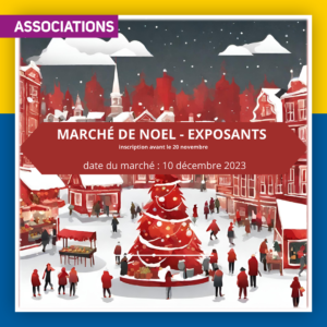 **APPEL AUX EXPOSANTS : Rejoignez le Marché de Noël de Maulette