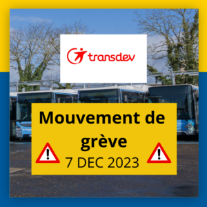 Mouvement de grève – 7 décembre