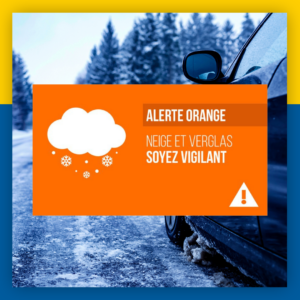 Bulletin météo – alerte orange neige/verglas