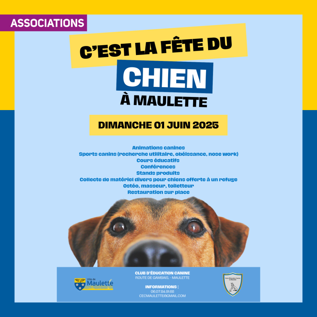 🐾 𝐂’𝐞𝐬𝐭 𝐥𝐚 𝐟𝐞̂𝐭𝐞 𝐝𝐮 𝐜𝐡𝐢𝐞𝐧 𝐚̀ 𝐌𝐚𝐮𝐥𝐞𝐭𝐭𝐞 !