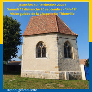 Journées du Patrimoine à Maulette : Visitez la Chapelle de Thionville